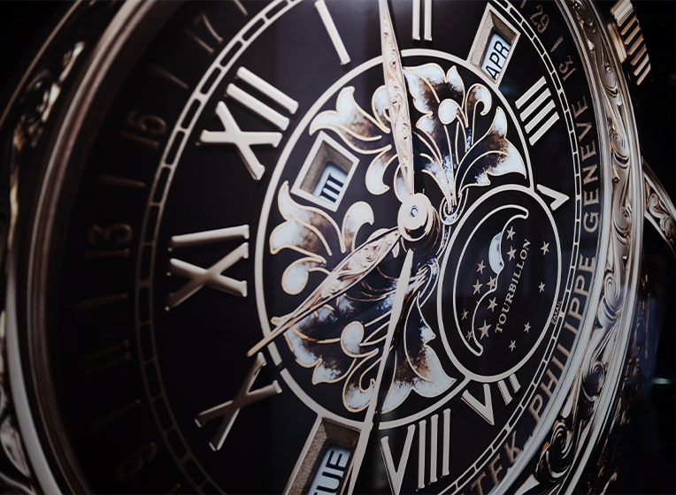 時計の文字盤の画像